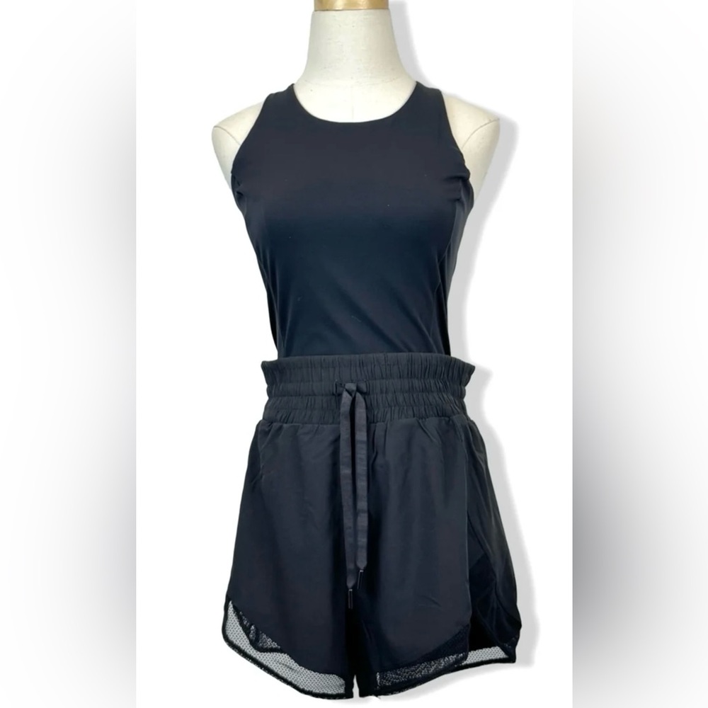SPANX Black Athletic Romper NWT